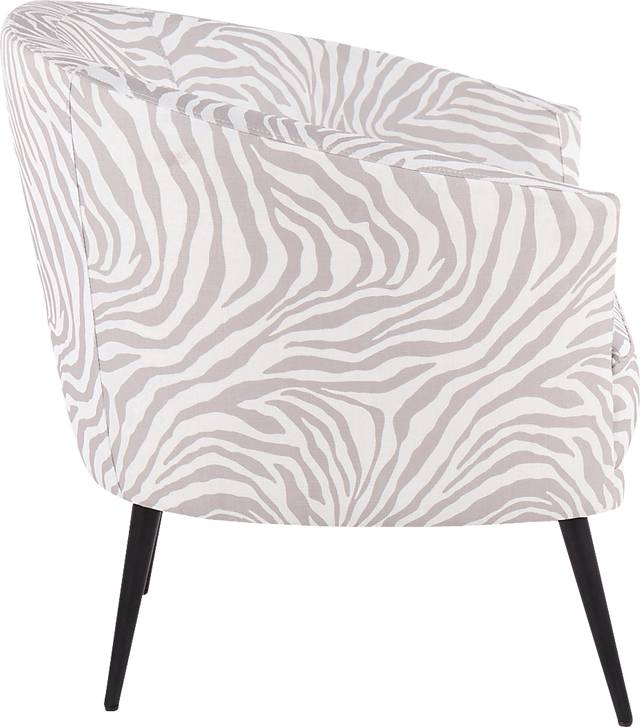 Kinuka Gray Accent Chair - Thumbnail - Image 2