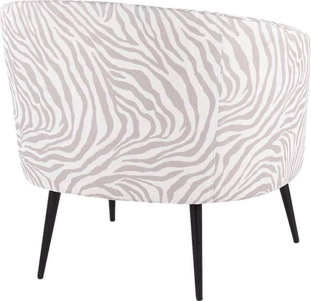 Kinuka Gray Accent Chair - Thumbnail - Image 3