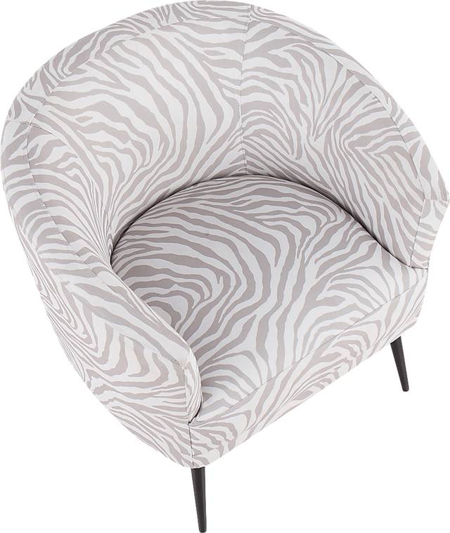 Kinuka Gray Accent Chair - Thumbnail - Image 6