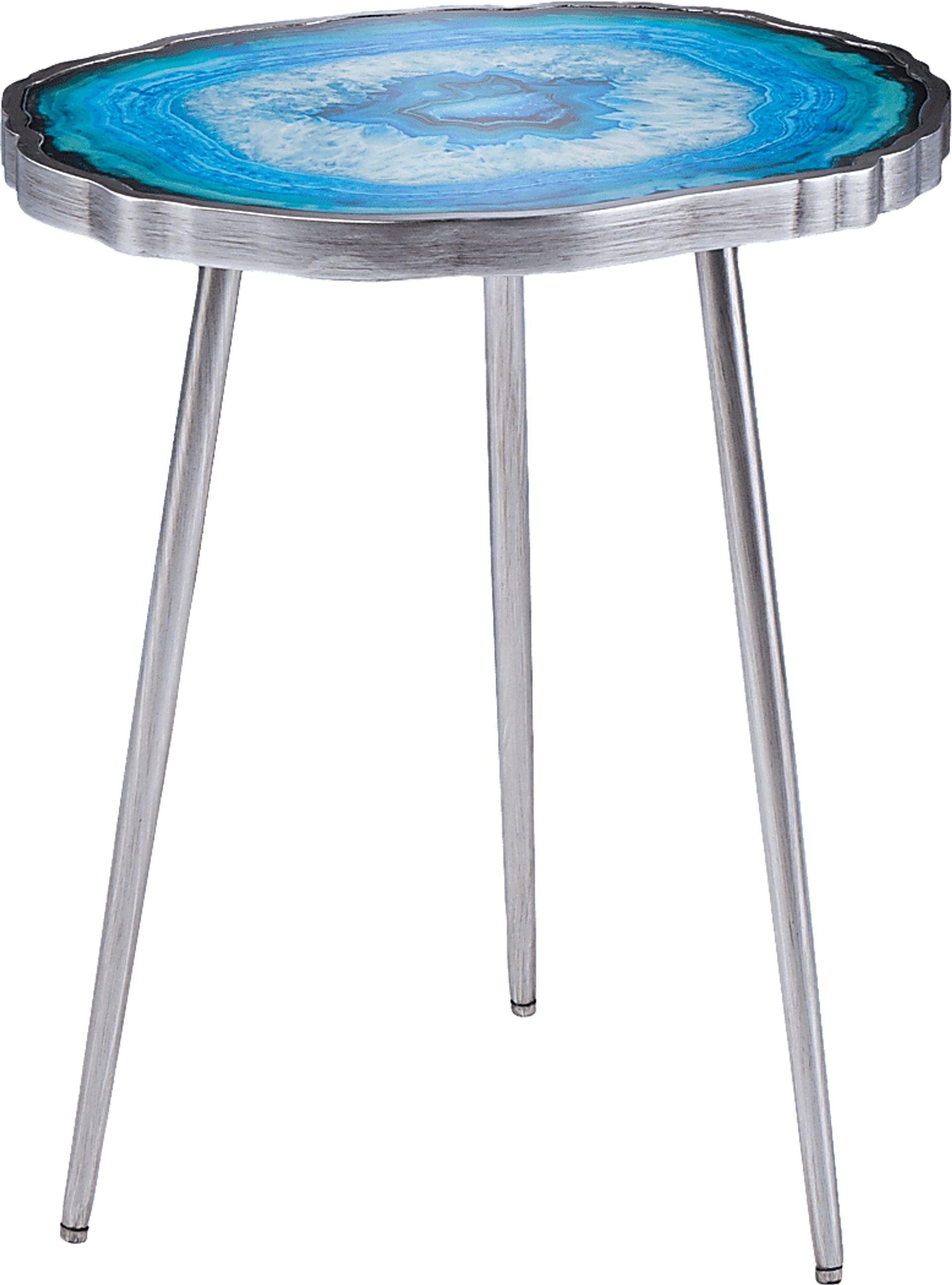 Kinzieway Blue Accent Table - Image 1