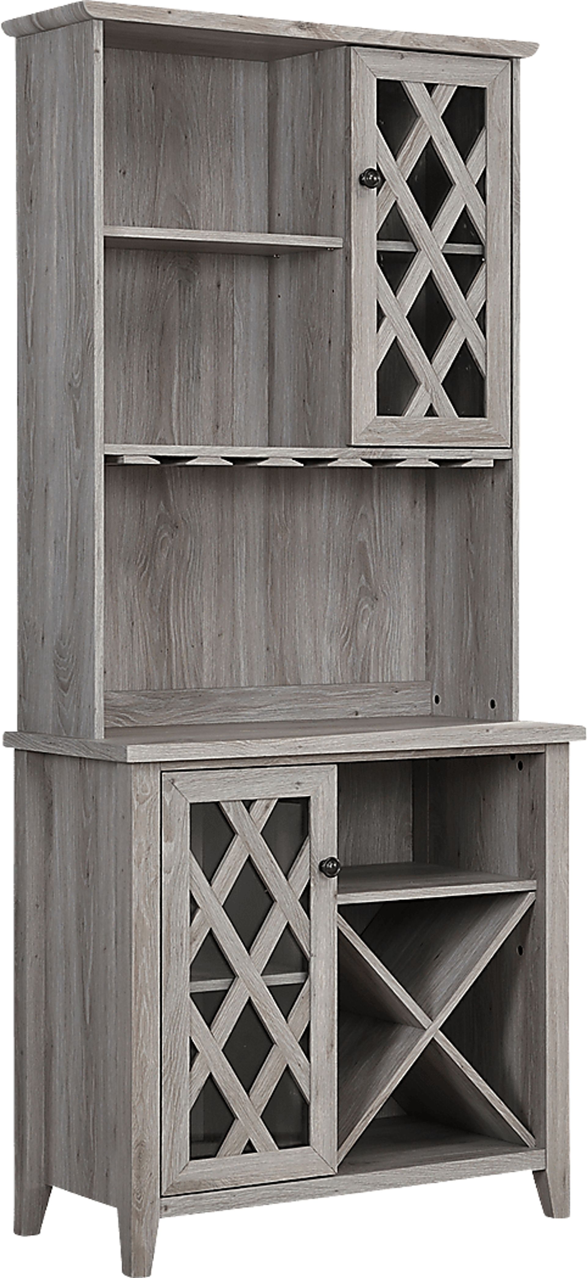 Kinzua Gray Bar Cabinet - Image 1