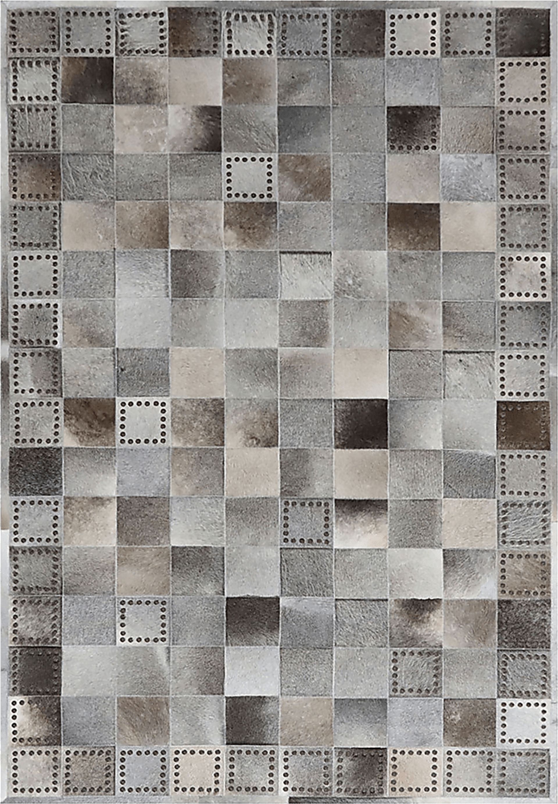 Kipham Gray 5' x 8' Rug - Image 1
