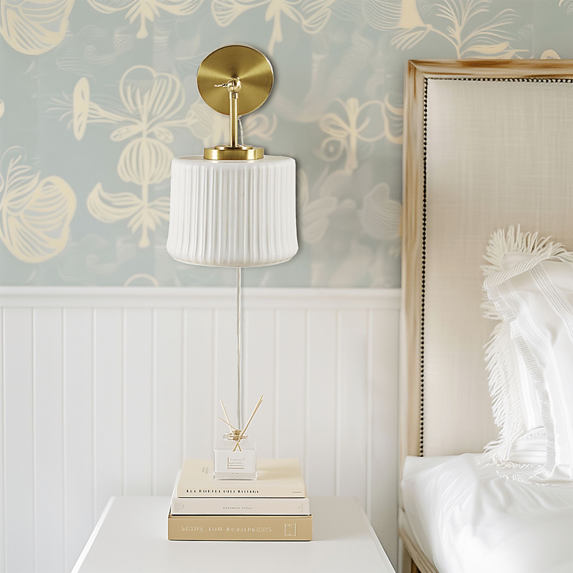 Kipling Court Gold Sconce - Image 3