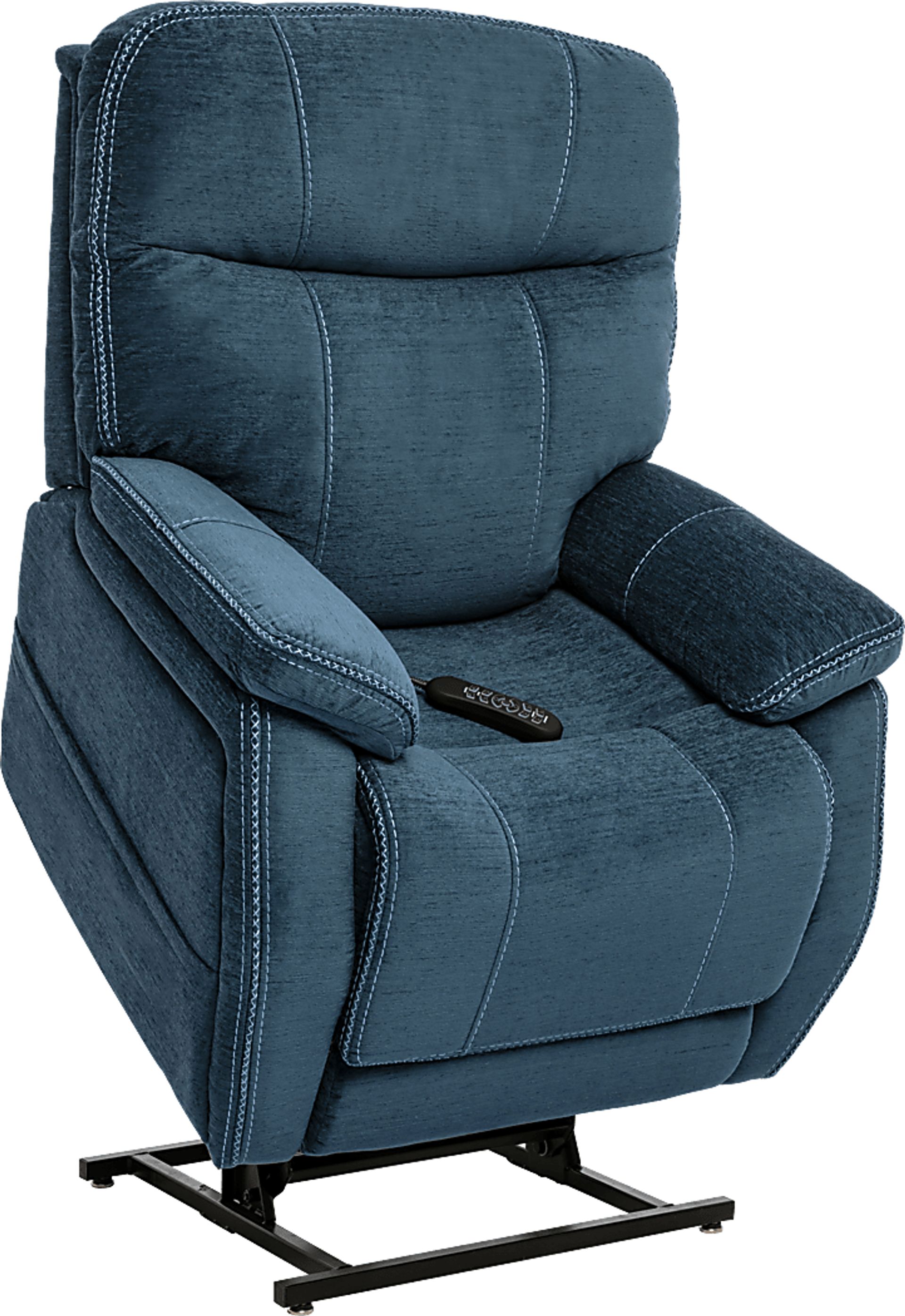 Kiran Blue Lift Recliner - Image 4