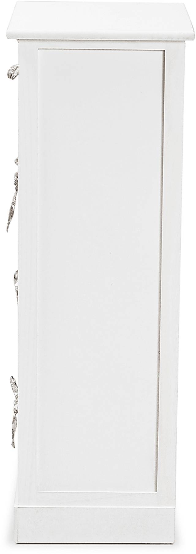 Kirklees White 4 Basket Storage Unit - Thumbnail - Image 6