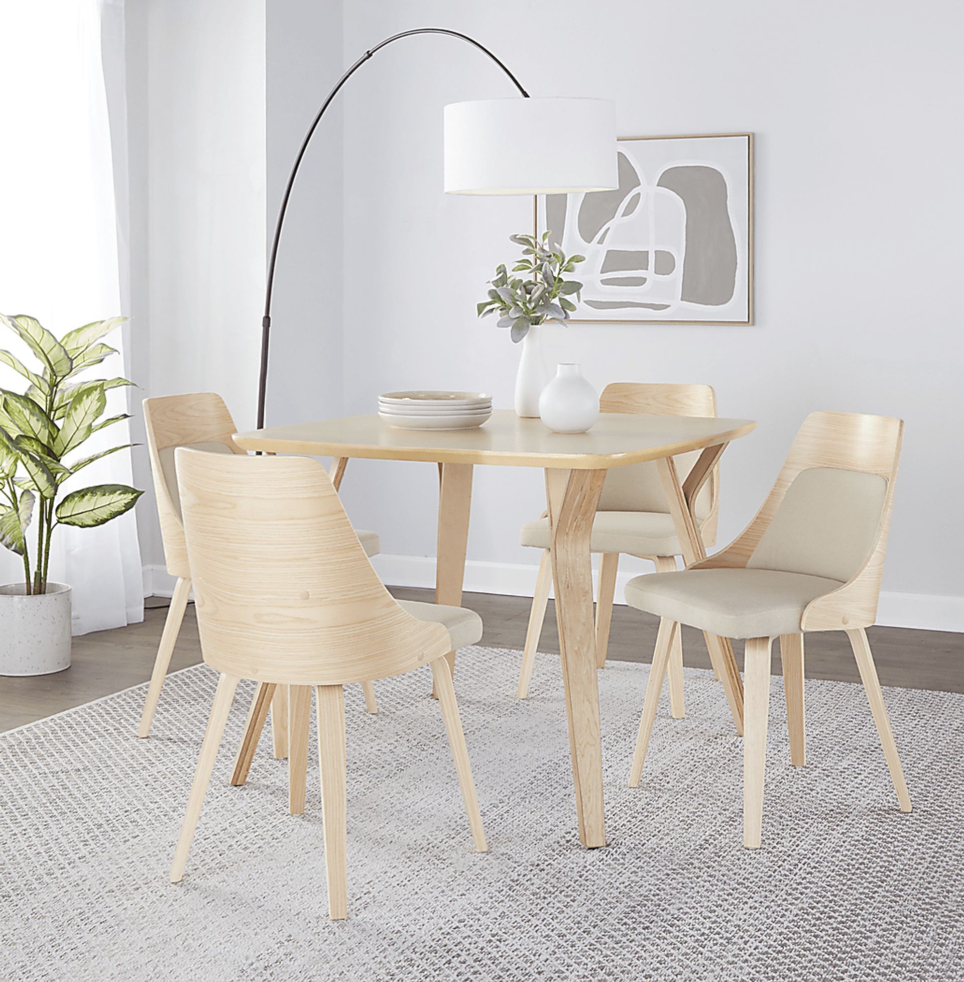 Kirkleigh I Cream Side Chair, Set of 2 - Image 5