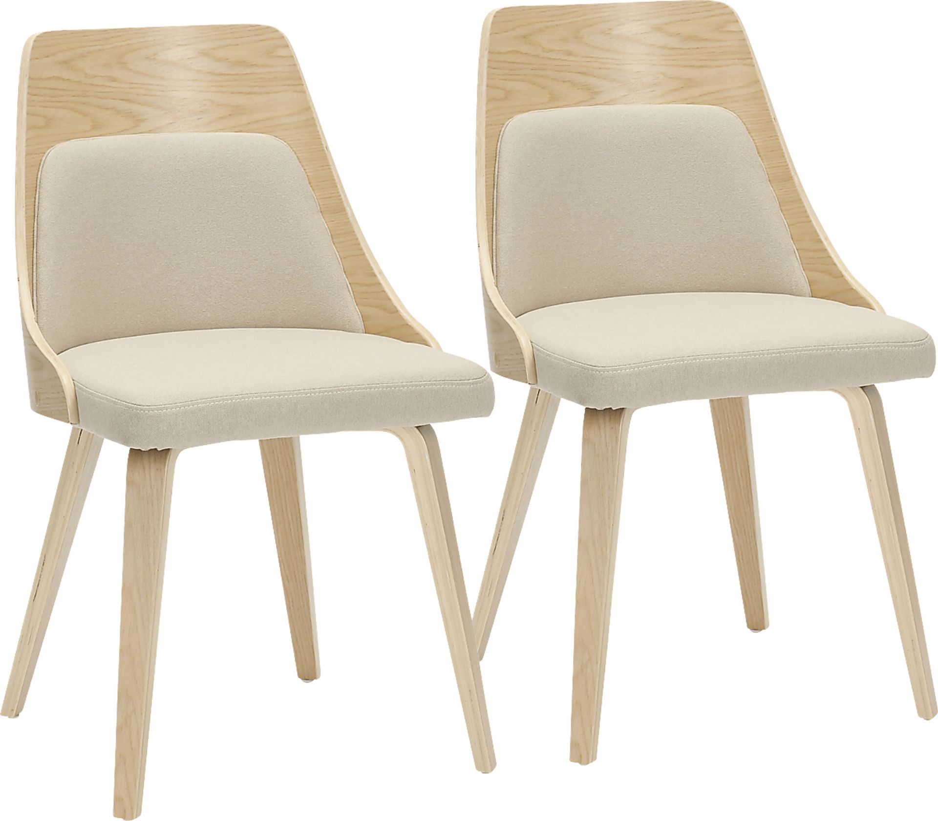 Kirkleigh I Cream Side Chair, Set of 2 - Image 1