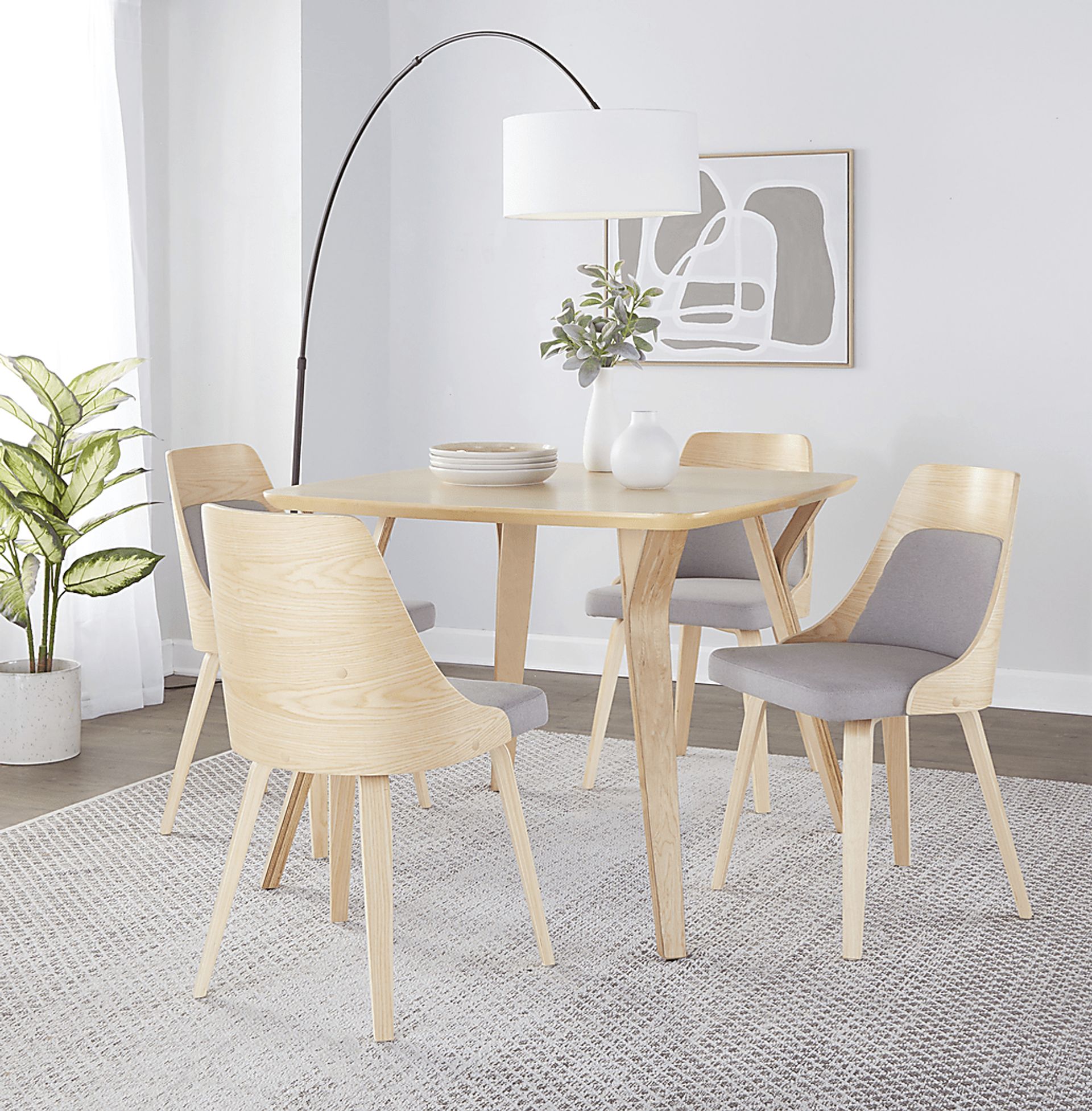 Kirkleigh I Gray Side Chair, Set of 2 - Image 4