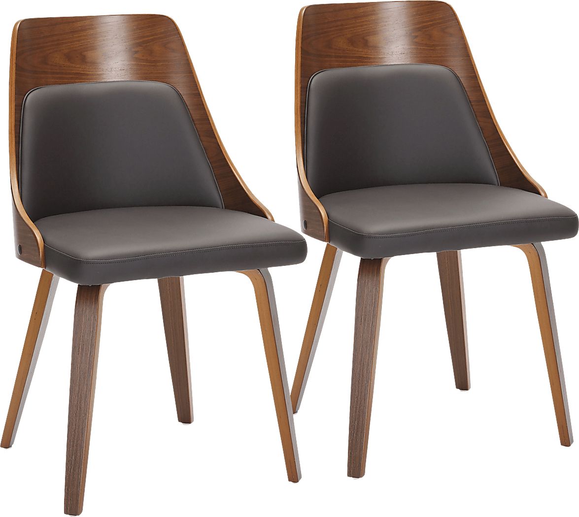 Kirkleigh II Brown Side Chiar, Set of 2