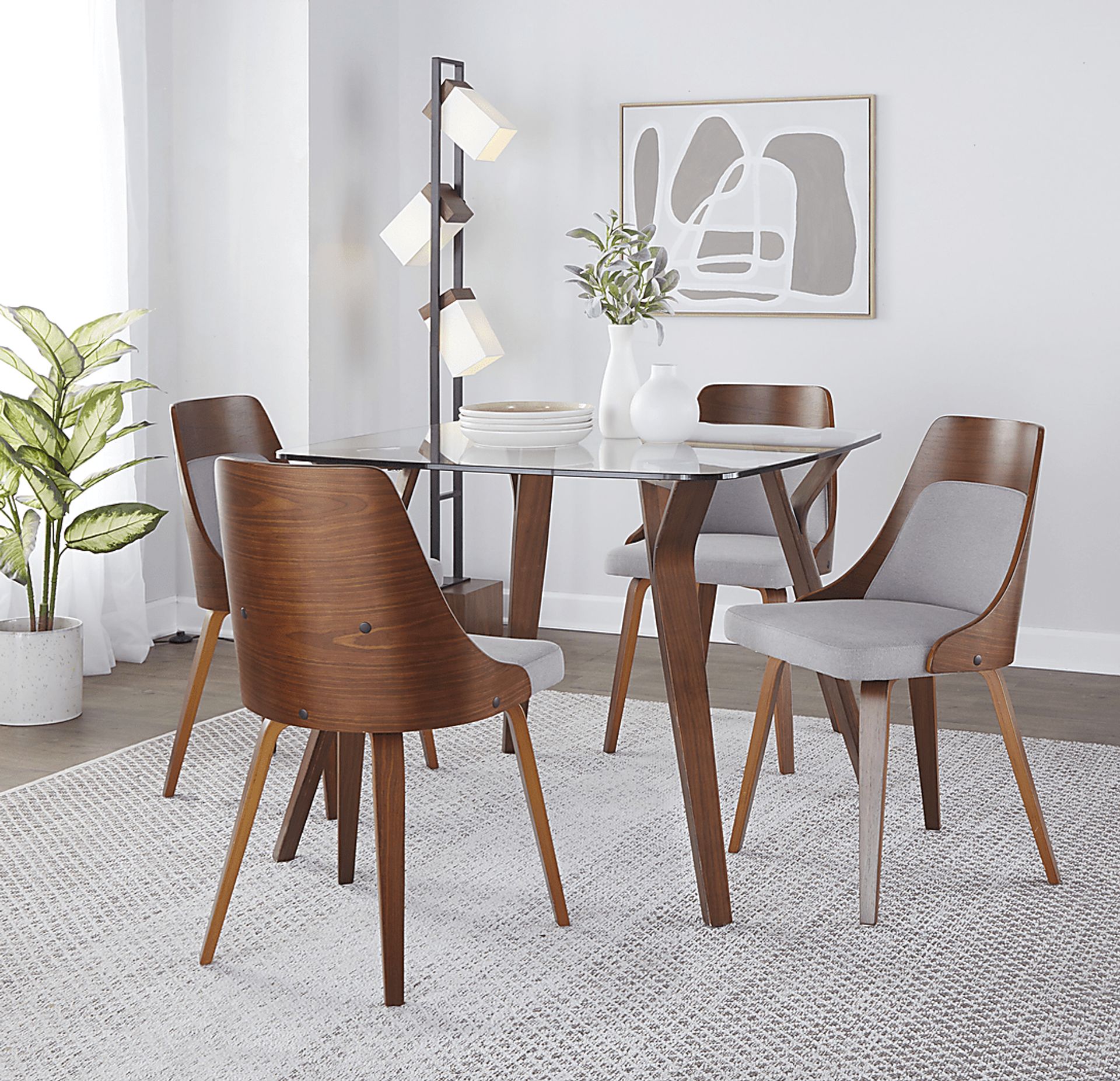 Kirkleigh II Gray Side Chair, Set of 2 - Image 4