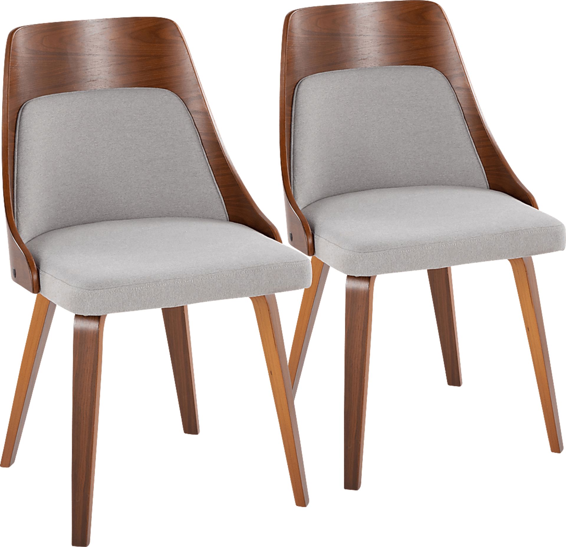 Kirkleigh II Gray Side Chair, Set of 2 - Image 1