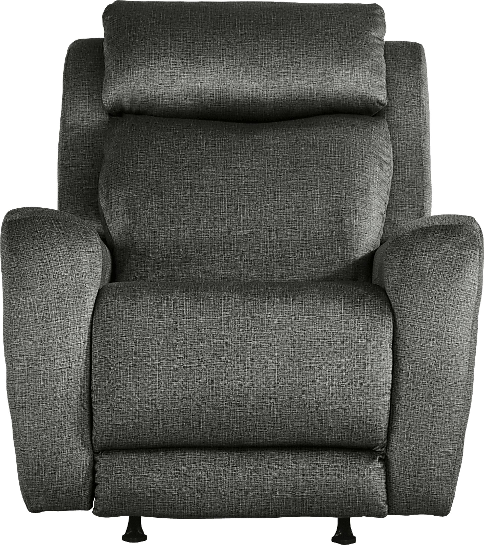 Kirkmont Charcoal Triple Power Recliner - Image 2