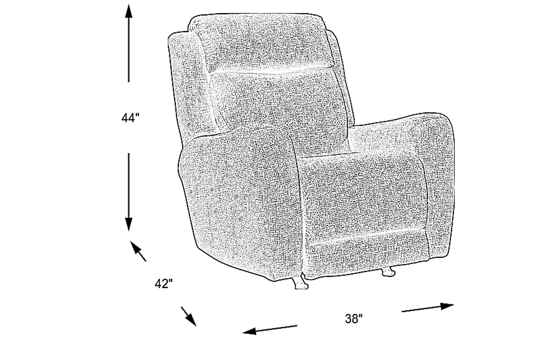 Dimension Image. Please refer to the Dimension Tab on this page for dimension details.