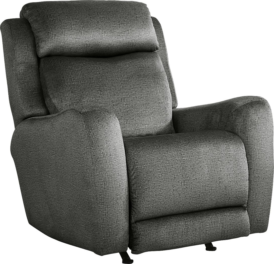 Kirkmont Charcoal Triple Power Recliner Rooms To Go
