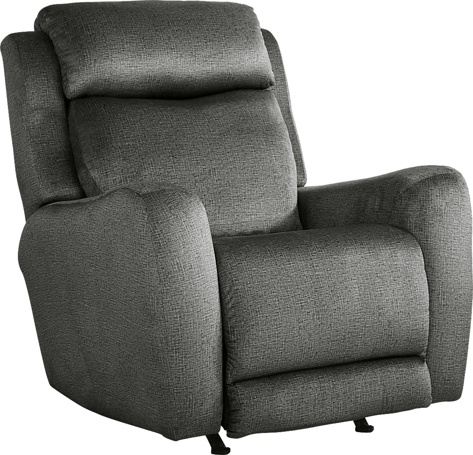 Kirkmont Charcoal Triple Power Recliner - Image 1