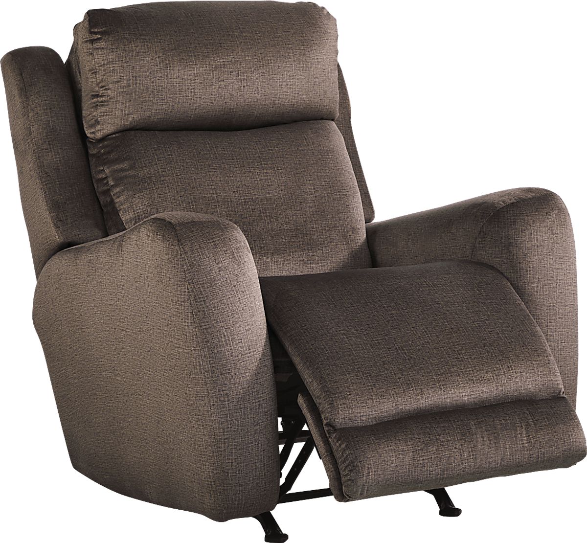 Kirkmont Chocolate Brown Microfiber Triple Power Recliner | Rooms