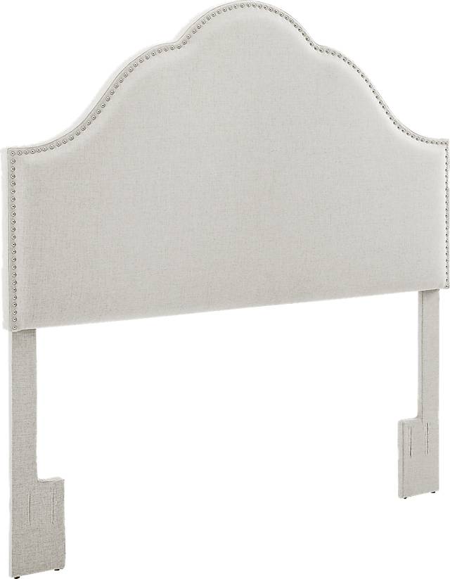 Kirksey Light Beige King/California King Upholstered Headboard - Thumbnail - Image 2
