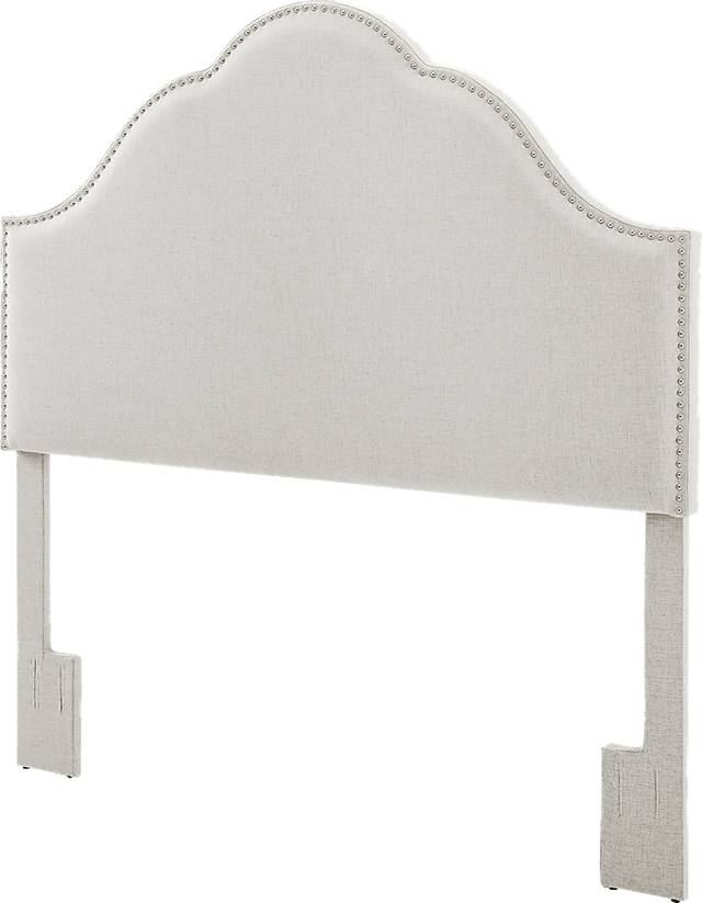 Kirksey Light Beige King/California King Upholstered Headboard - Thumbnail - Image 3
