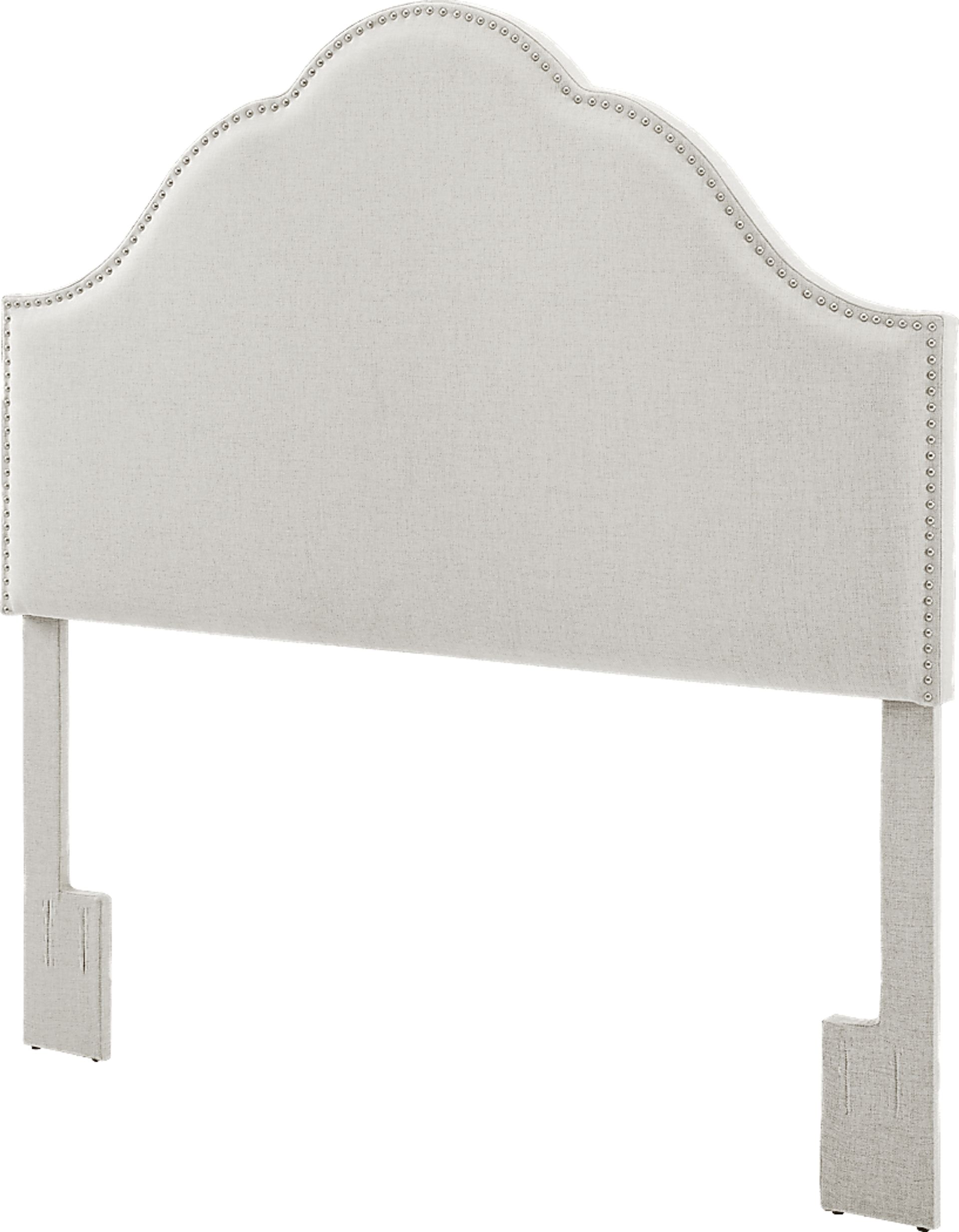 Kirksey Light Beige King/California King Upholstered Headboard - Image 3