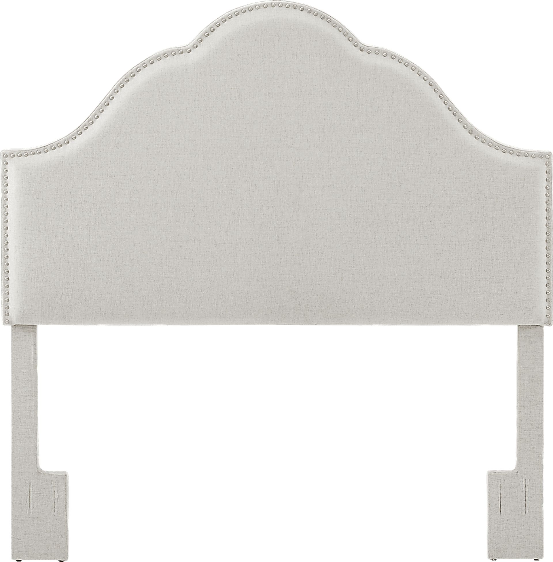 Kirksey Light Beige King/California King Upholstered Headboard - Image 1