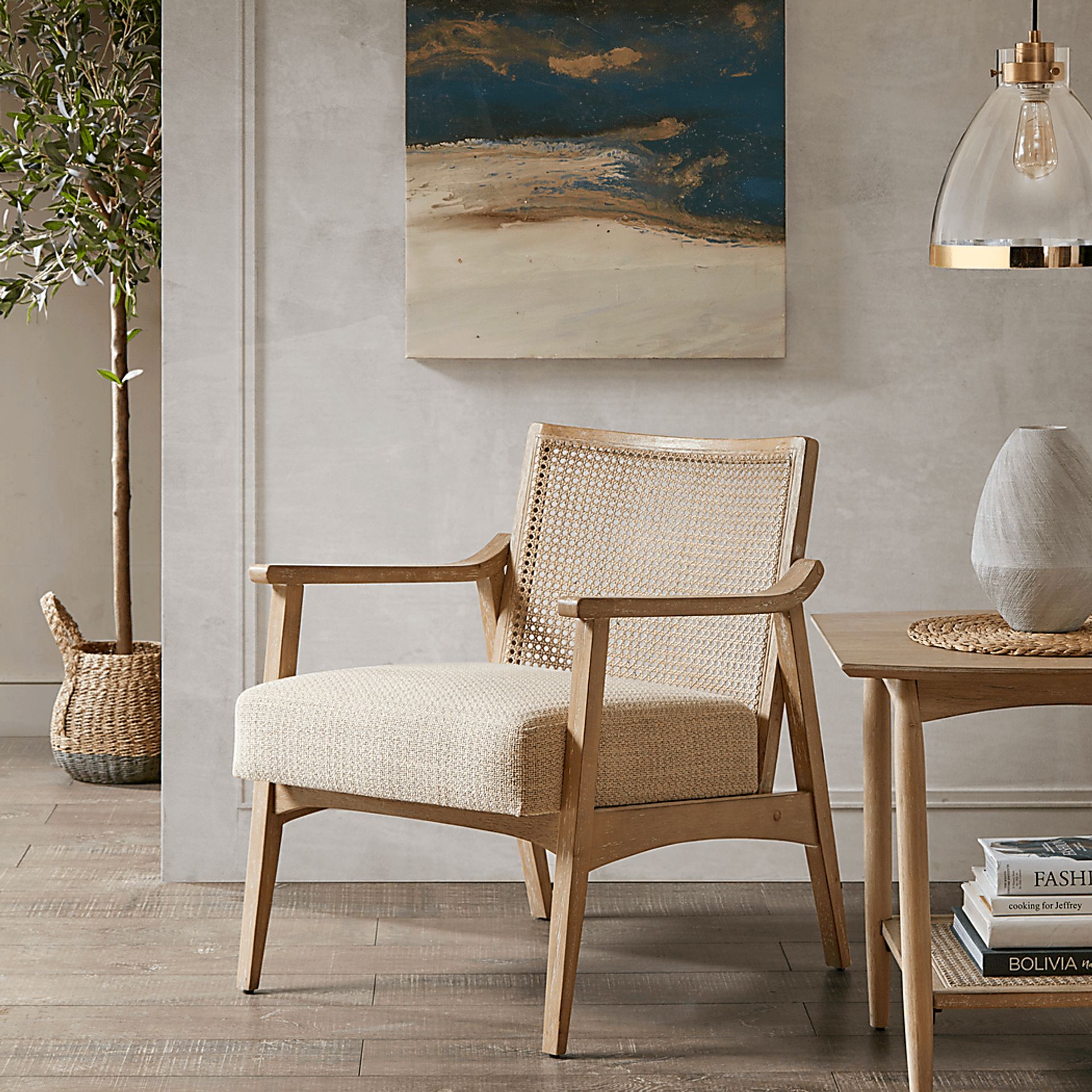 Kirkside Light Brown Accent Chair - Image 4