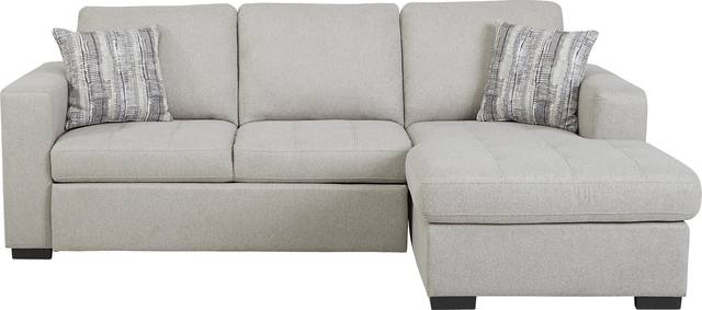 Kirkwell Gray 2 Pc Sleeper Sectional - Thumbnail - Image 1