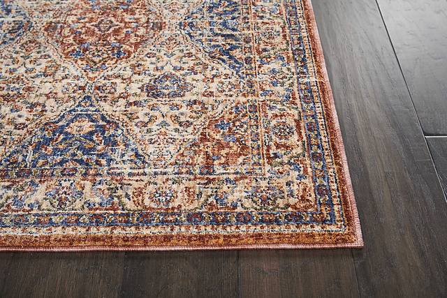 Kirman Cream 2'3 x 7'6 Runner Rug - Thumbnail - Image 2