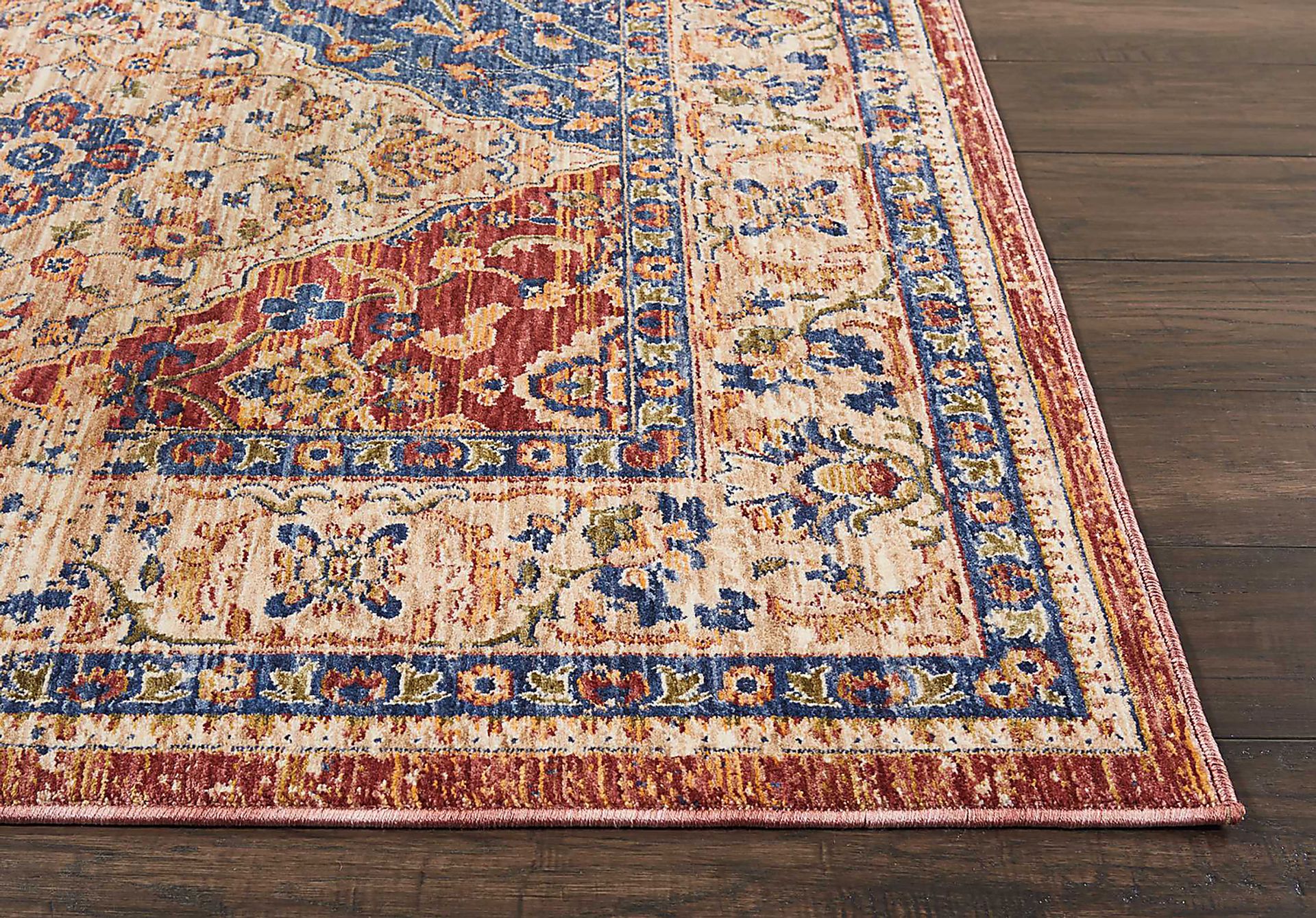 Kirman Cream 9'10 x 13'2 Rug - Image 2