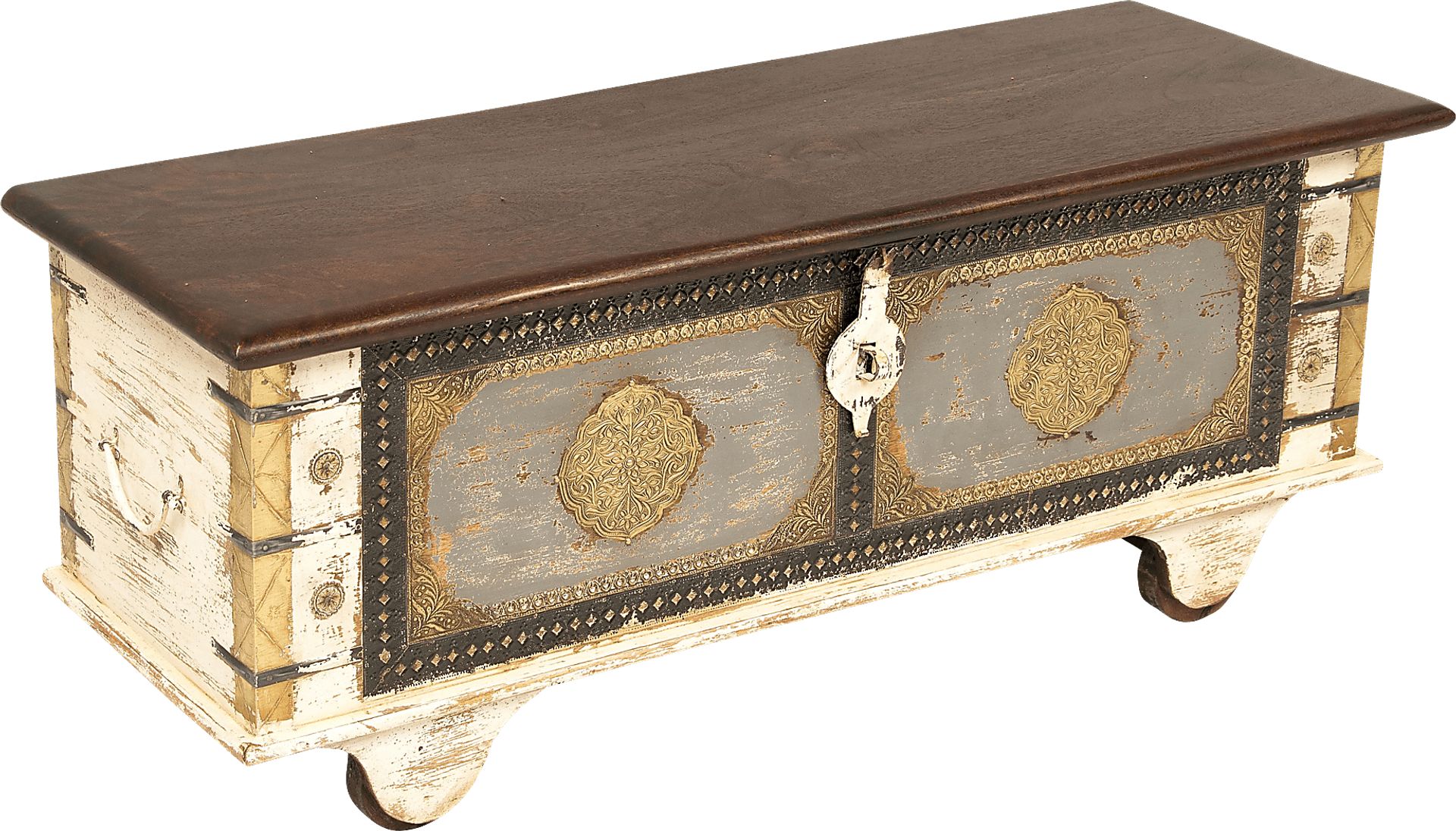 Kirton Beige Accent Cabinet - Image 1