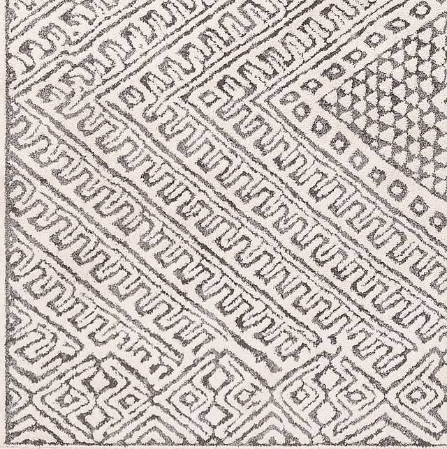 Kishara White 5'3 x 7'3 Rug - Thumbnail - Image 4