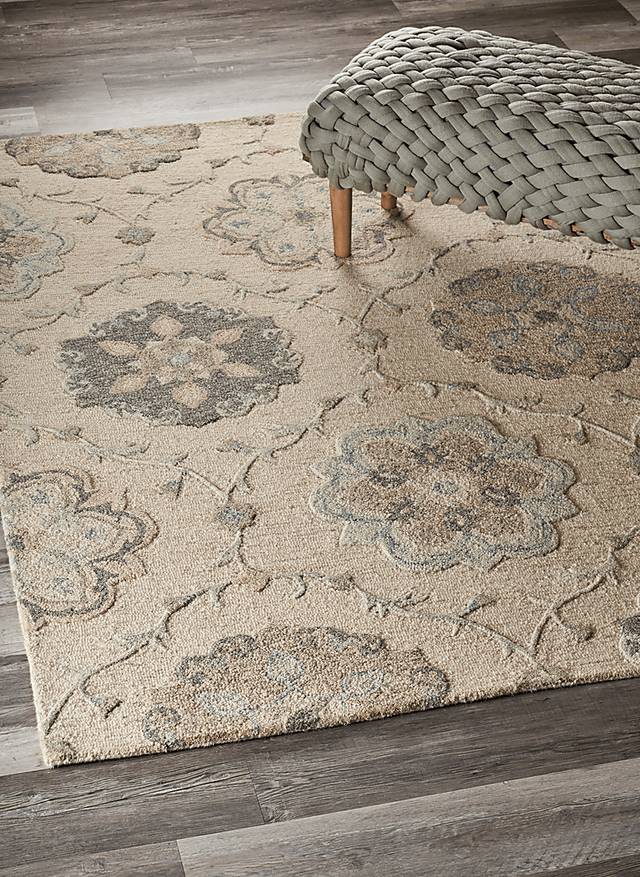 Kitabe Ivory 5' x 7' Rug - Thumbnail - Image 2