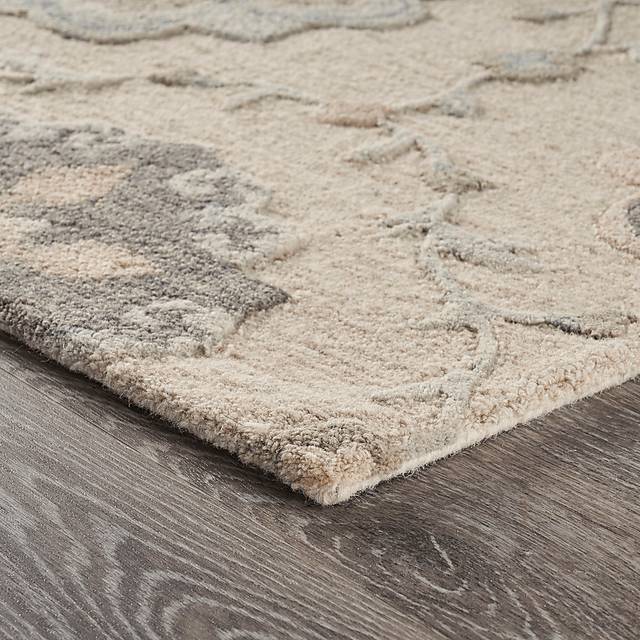 Kitabe Ivory 5' x 7' Rug - Thumbnail - Image 3