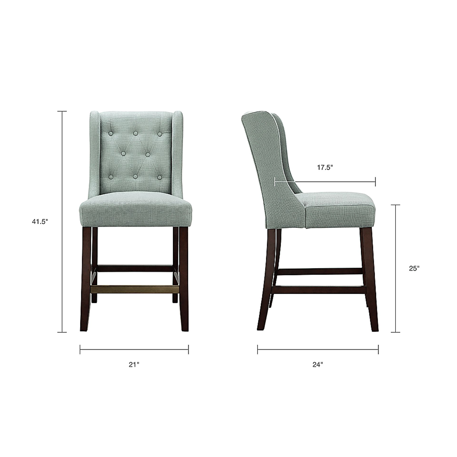 Kitmore Blue Counter Height Stool - Image 7