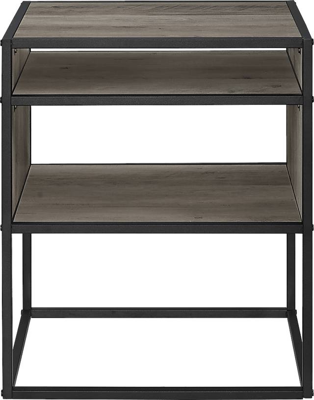 Kittanset Gray End Table - Thumbnail - Image 2