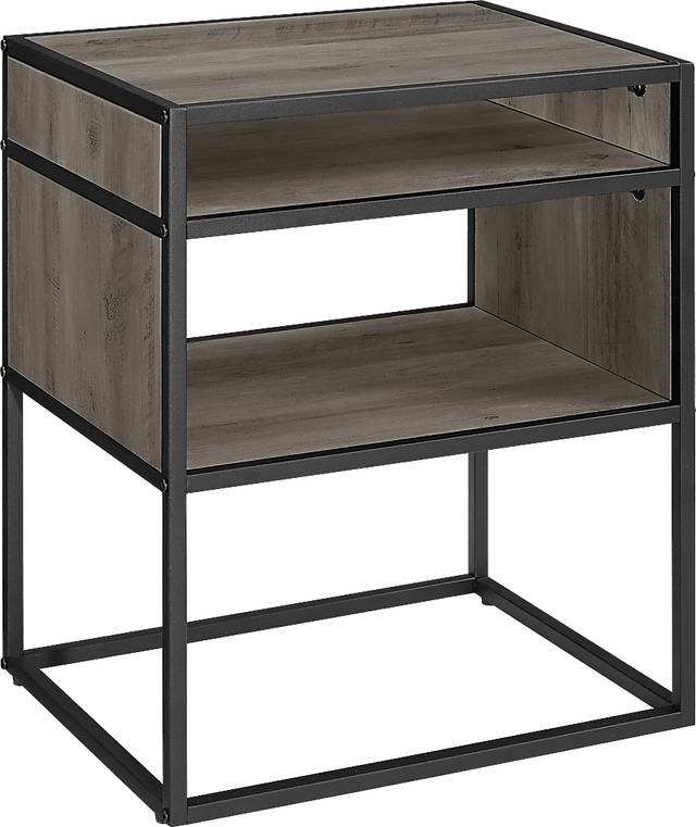 Kittanset Gray End Table - Thumbnail - Image 1