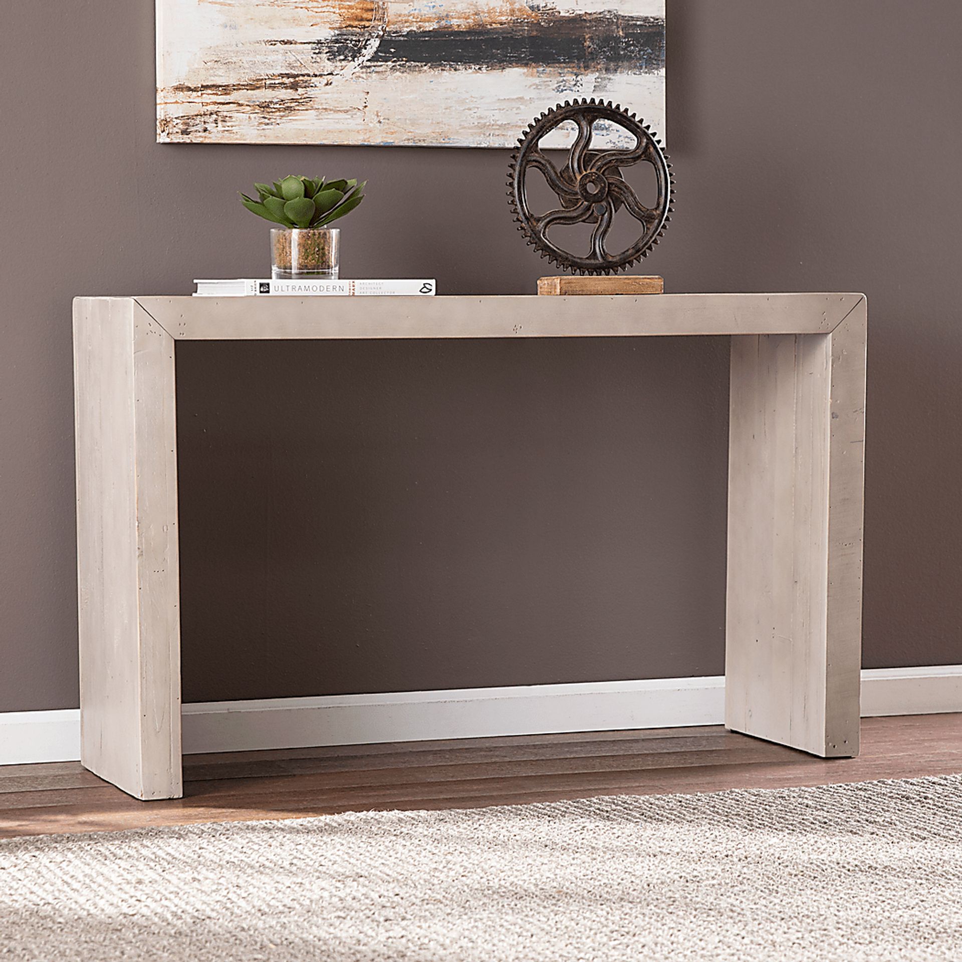 Kittansett Gray Sofa Table - Image 5