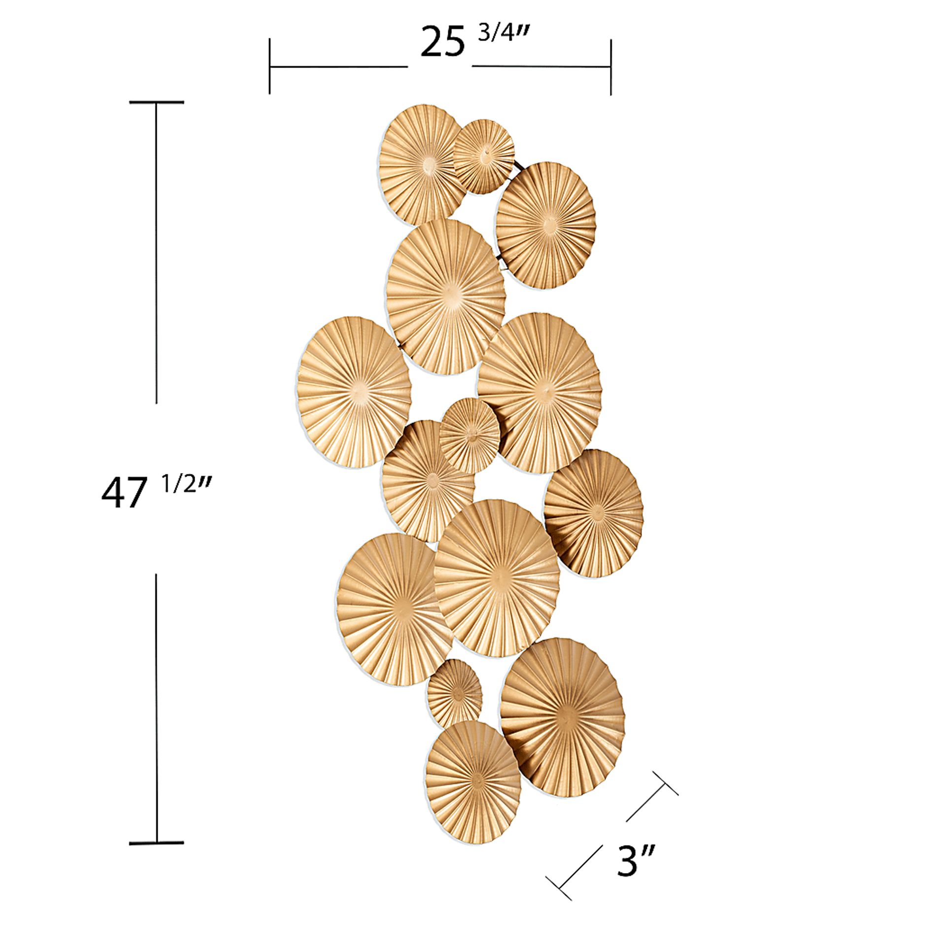 Kittiwake Gold Wall Decor - Image 6