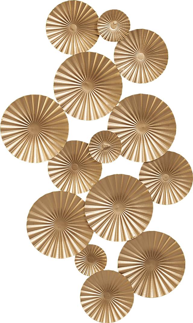 Kittiwake Gold Wall Decor - Thumbnail - Image 1