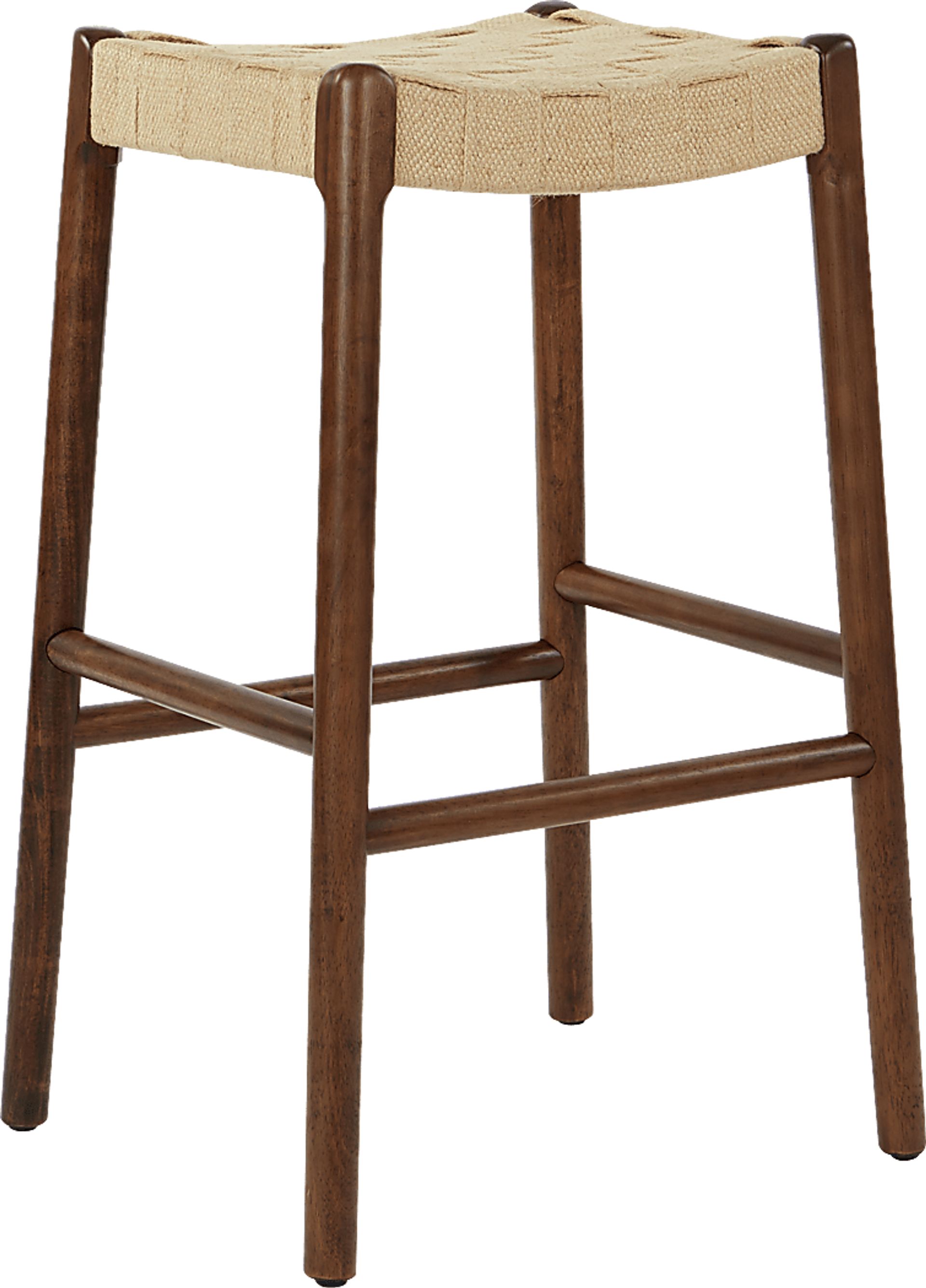 Kittredge Walnut Large Dining Stool - Image 1