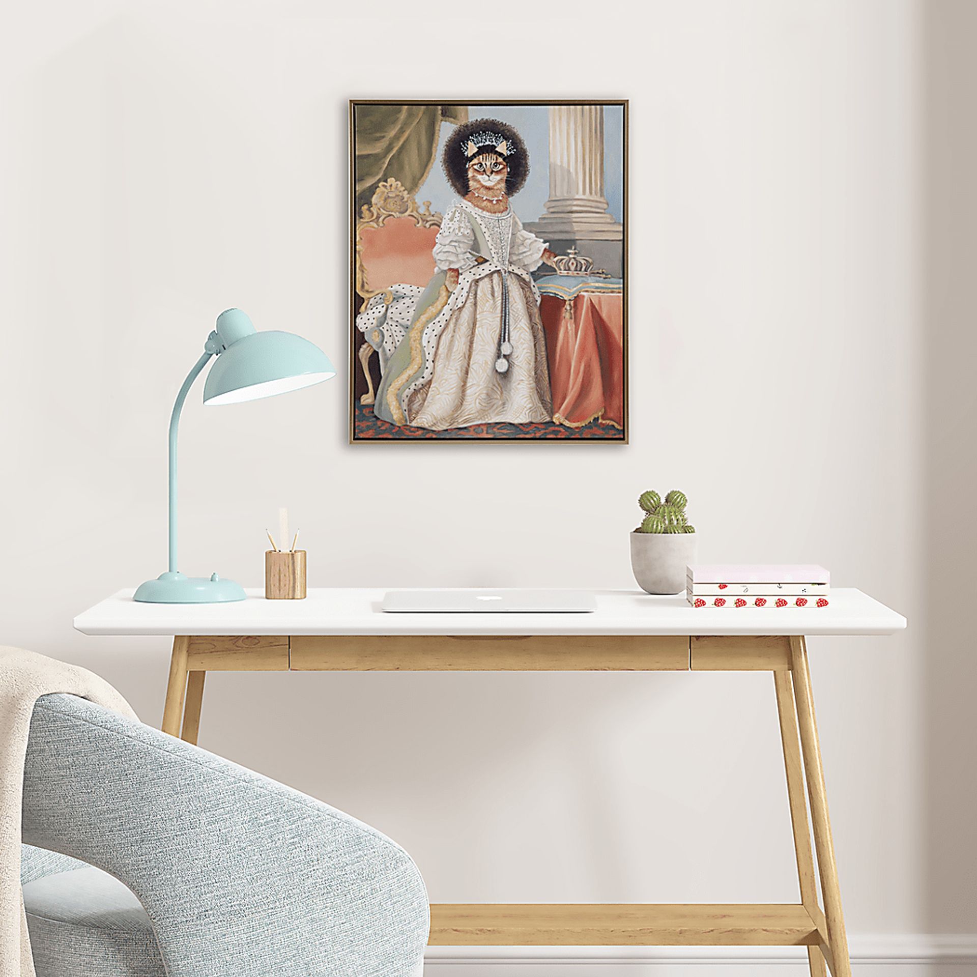 Kitty Queen Charlotte Wall Decor - Image 2
