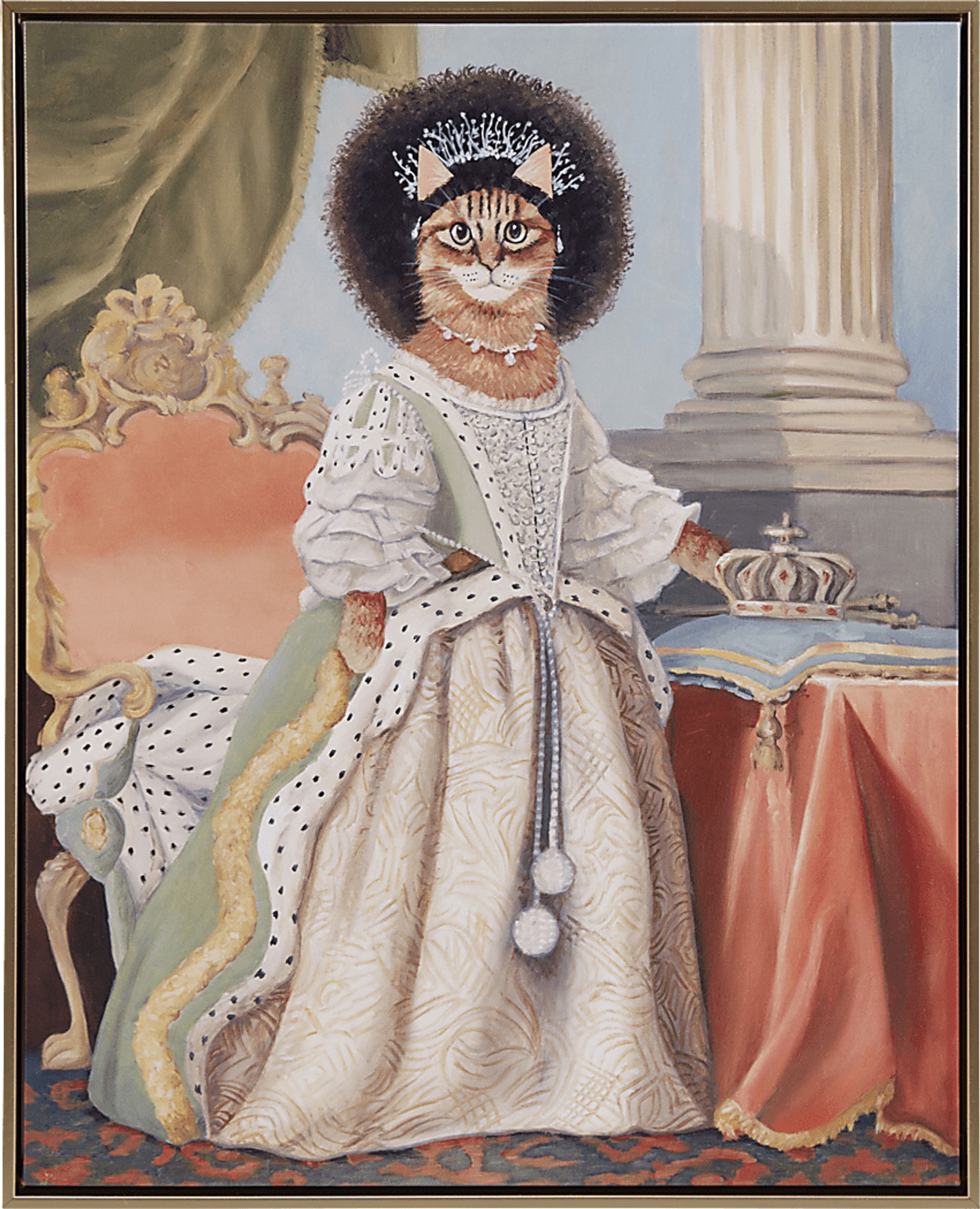 Kitty Queen Charlotte Wall Decor - Image 1