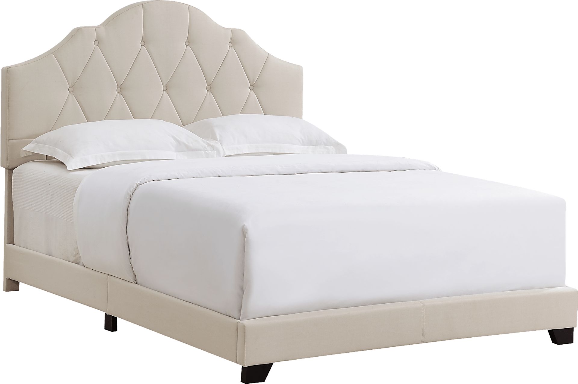 Kivett Beige Queen Bed - Image 1