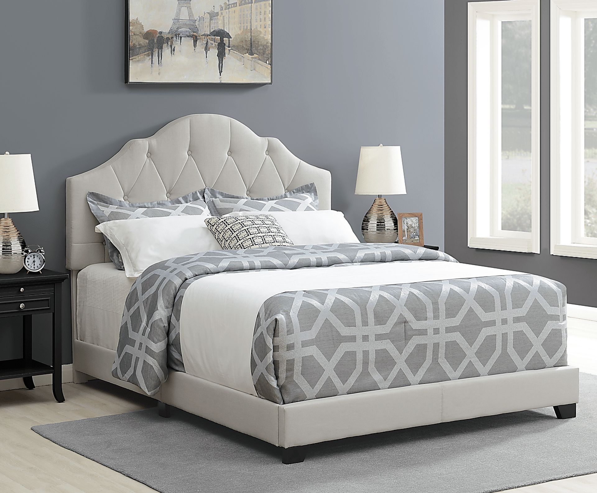Kivett Gray Queen Bed - Image 8