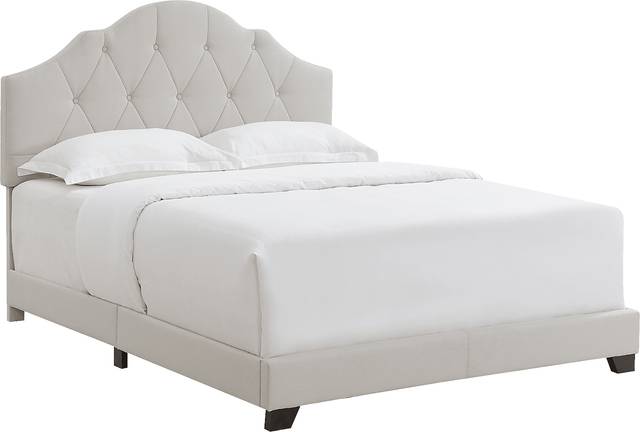 Kivett Gray Queen Bed - Thumbnail - Image 1