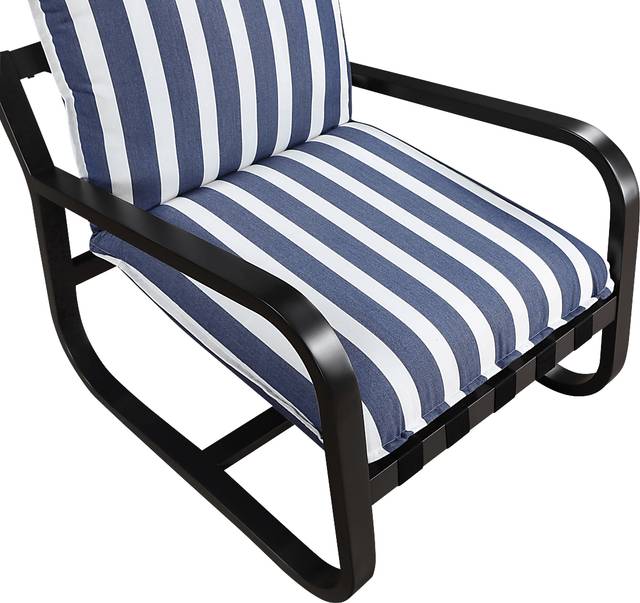 Kivoli Blue Outdoor Arm Chair - Thumbnail - Image 8