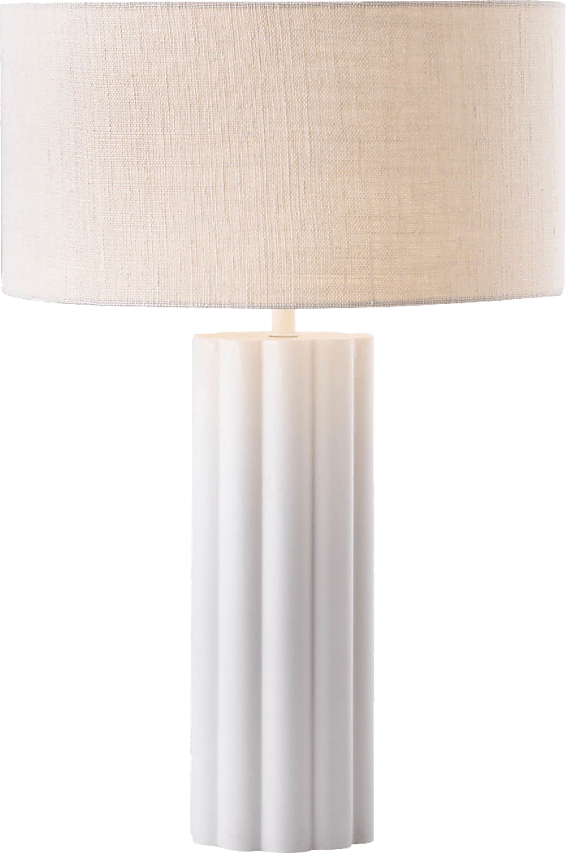 Klauda White Table Lamp - Image 2