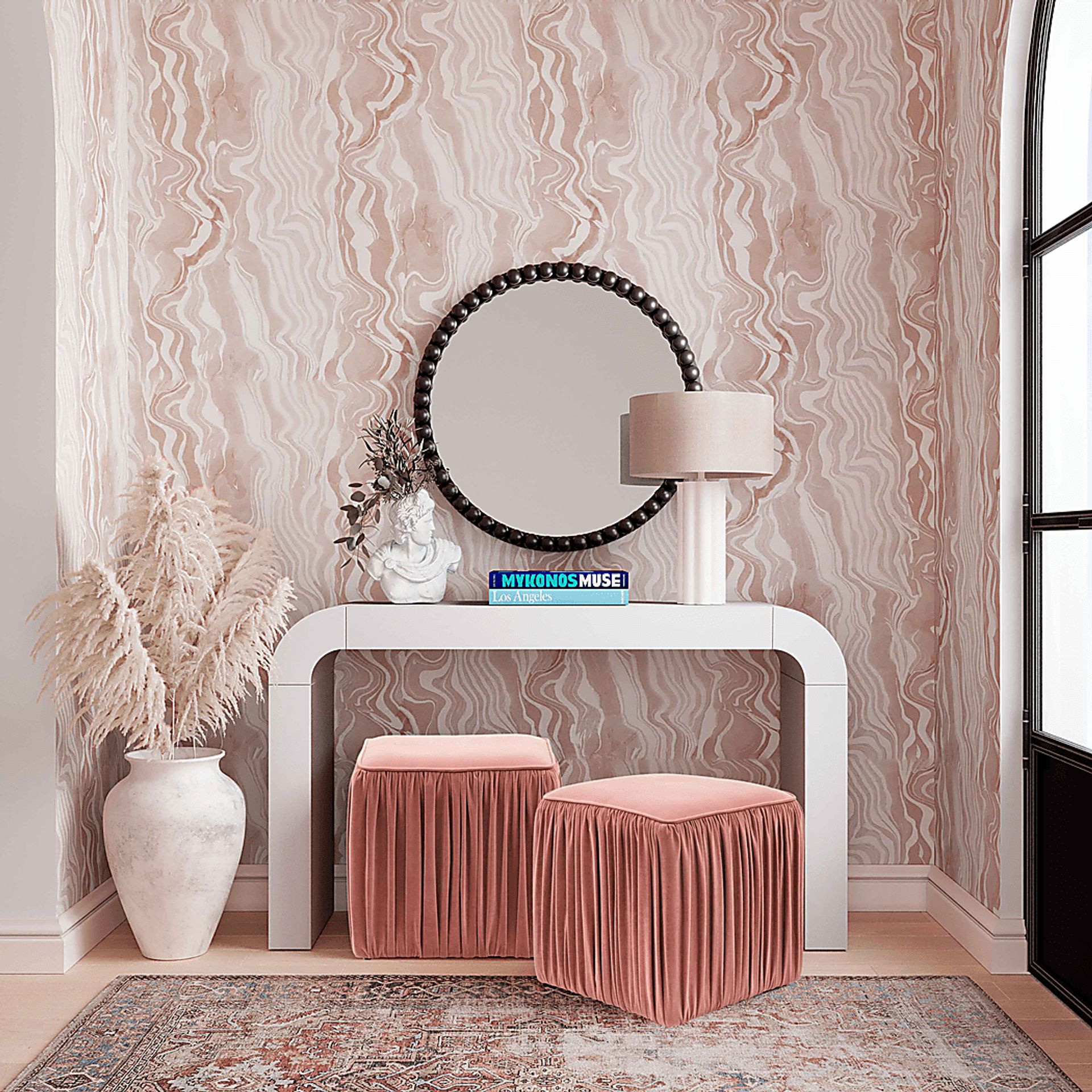Klauda White Table Lamp - Image 6