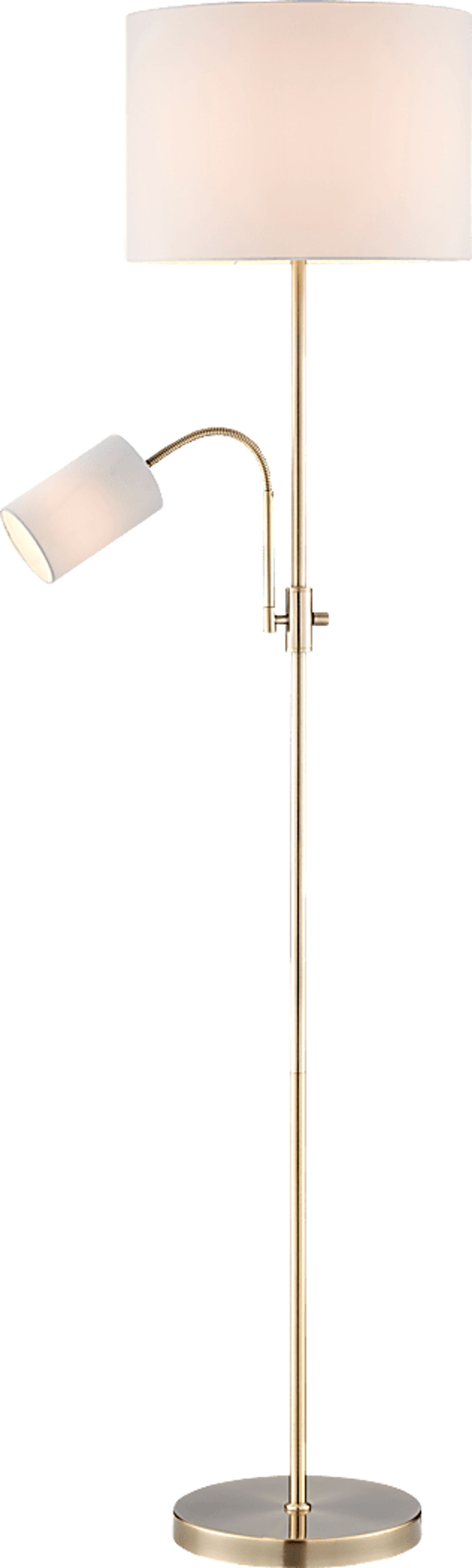 Klebba Reef Brass Floor Lamp - Image 1