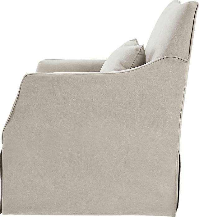 Kleberg Beige Accent Chair - Thumbnail - Image 3