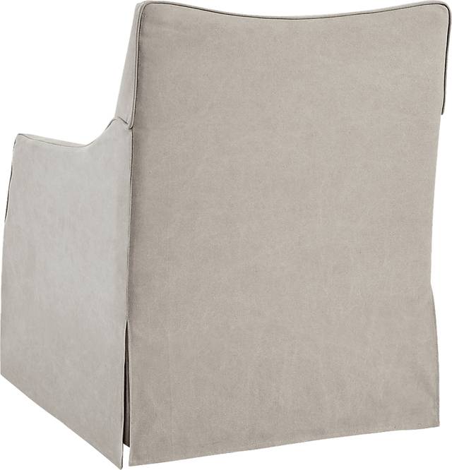 Kleberg Beige Accent Chair - Thumbnail - Image 4